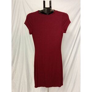Windsor Women's Red Short Sleeve Bodycon Mini Dress Size Medium